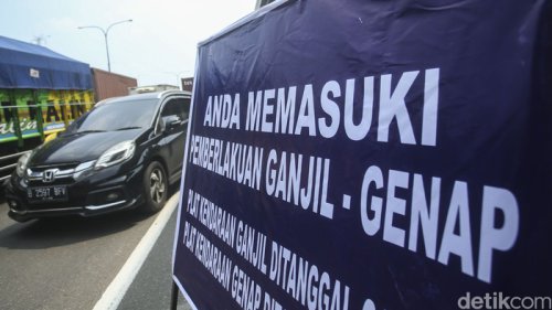 Ganjil Genap Tak Berlaku Hari Ini
