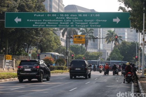 Catat! Jakarta Bebas Ganjil Genap di Tanggal-tanggal Ini