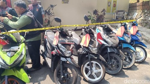 Terciduk, Motor Curian Pakai STNK dan Pelat Palsu