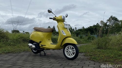 Ternyata Segini Pajak Tahunan Vespa Matic Termurah di Indonesia