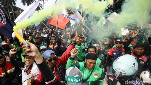 Ojol Ancam Pemerintah: Usul Tak Didengar, Siap-siap Demo Lebih Besar!