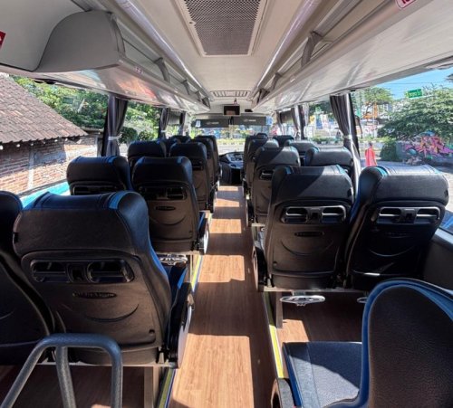Spesifikasi Bus Listrik PO Sumber Alam yang Layani Trayek Bekasi-Yogyakarta