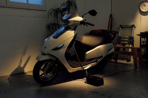 Suzuki , Motor Listrik Pertama Suzuki Mulai Diproduksi, Begini Wujudnya