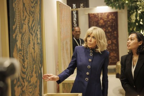 Prabowo, Didit Prabowo Gelar Pameran Karya Desainer RI, Brigitte Macron Terkesima