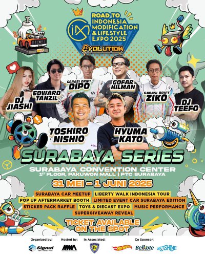 Pesta Otomotif IMX Surabaya 2025 Resmi Dibuka Besok, Banyak yang Seru!