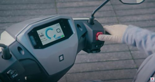 Suzuki , Motor Listrik Pertama Suzuki Meluncur, Harganya Cuma Rp 19 Jutaan