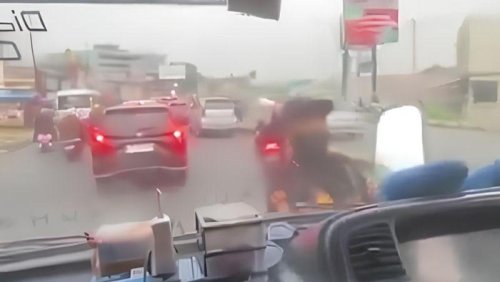Viral Petugas Rusak Spion Truk yang Ogah Berhenti, Ini Penjelasan Dishub