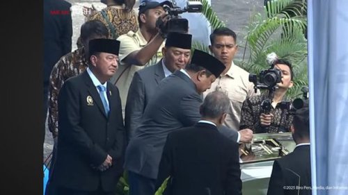 Prabowo Luncurkan Mobil Taktis Listrik Buatan Pindad, Namanya 'Pandu'