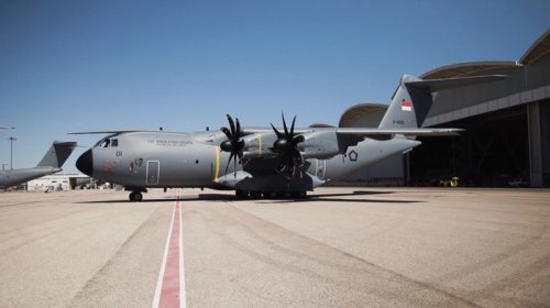 Gagah! Ini Penampakan Pesawat Airbus A400M Pesanan TNI AU