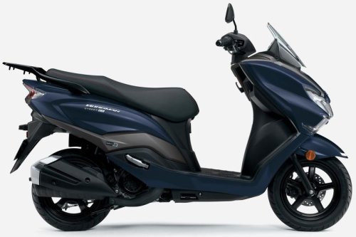 Suzuki Burgman Street 125 EX Disegarkan, Jadi Bernuansa Sporty