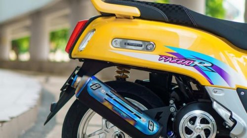 Di Luar Nalar, Yamaha Fazzio Ini Dimodifikasi Gaya Racing Mirip F1ZR Limited Edition
