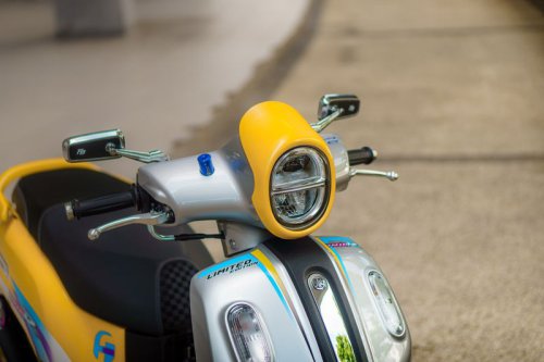 Di Luar Nalar, Yamaha Fazzio Ini Dimodifikasi Gaya Racing Mirip F1ZR Limited Edition