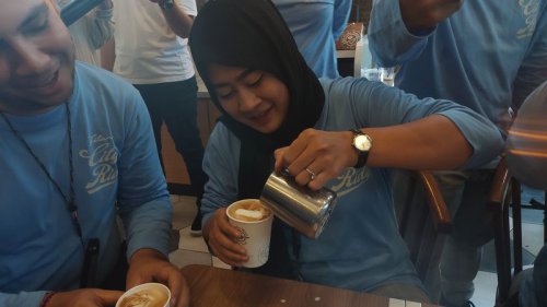 Komunitas Grand Filano Ngumpul di CBTL, Bahas Kopi-Perawatan Motor