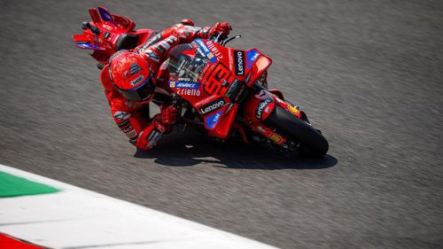 MotoGP, Marquez, Hasil Sprint Race MotoGP Belanda: Duo Marquez Berjaya, Bagnaia Kelima