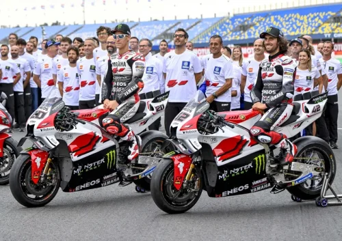 Yamaha, MotoGP, Yamaha Pakai Livery Spesial di MotoGP Belanda 2025, Terinspirasi YZF-R7 1999