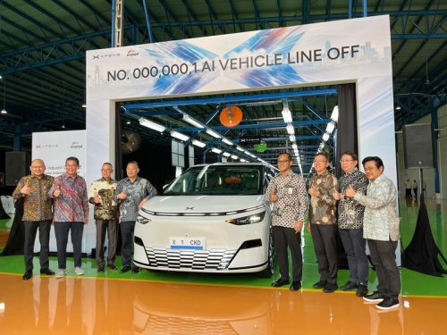 Xpeng, Xpeng Resmi Rakit Mobil di Purwakarta