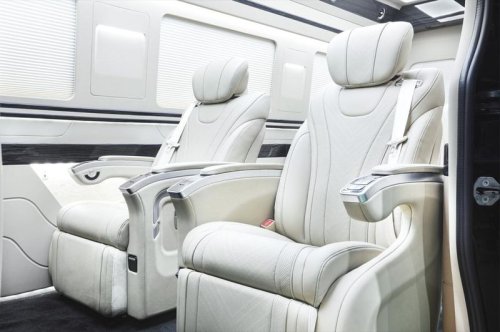 Mercedes-Benz, Mewah! Interior Mercedes-Benz Sprinter Ini Dimodifikasi ala Kabin Jet Pribadi