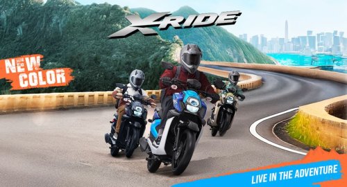 Yamaha, Yamaha X-Ride 125 Warna Baru Resmi Meluncur, Makin Sangar dan Segar!