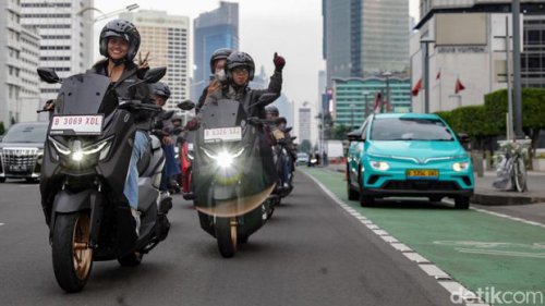 Yamaha, Sensasi Mengendarai Yamaha Nmax Turbo di Mata Lady Bikers