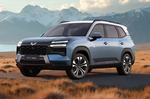 Wuling, Ada Versi Listrik dan Hybrid, Wuling Daftarkan Nama Almaz Darion di RI