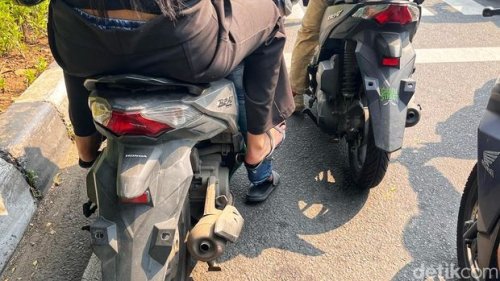 Fenomena Motor Tanpa Pelat Nomor Belakang, Ini Ancaman Sanksinya