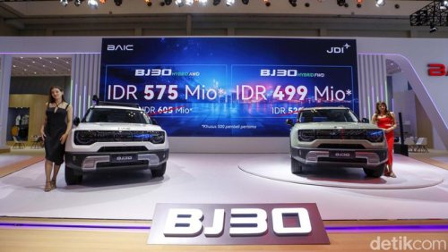 Penjualan BAIC di GIIAS 2025: BJ30 Hybrid Dominasi Pemesanan
