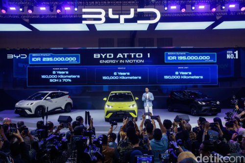 Jadi Raja Mobil Listrik, Begini Perjalanan 2 Tahun BYD di Indonesia