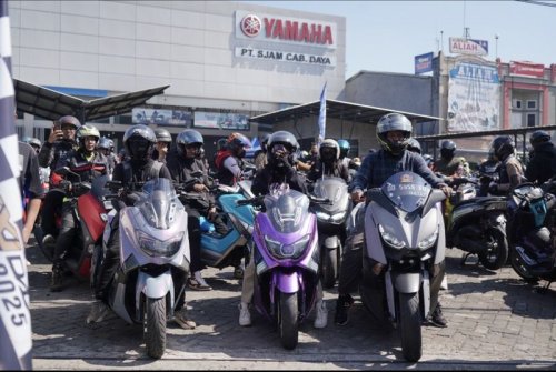 Yamaha, Puncak Malino Jadi Saksi Kebersamaan Ribuan Bikers di MAXi Yamaha Day 2025!