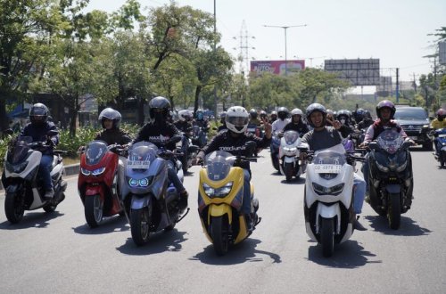 Yamaha, Puncak Malino Jadi Saksi Kebersamaan Ribuan Bikers di MAXi Yamaha Day 2025!