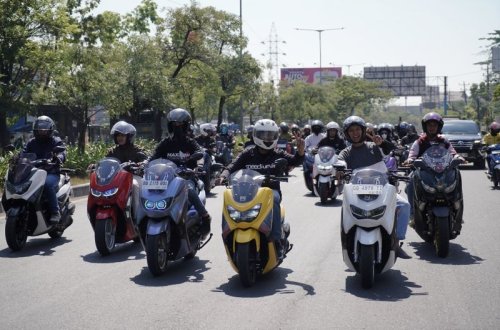 Yamaha, Puncak Malino Jadi Saksi Kebersamaan Ribuan Bikers di MAXi Yamaha Day 2025!