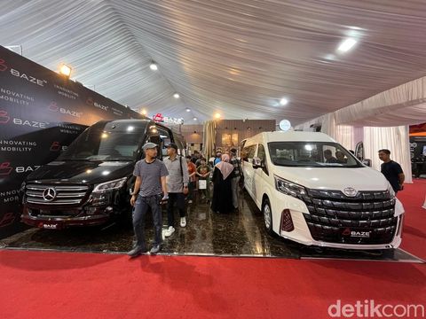 Interior Mercy Sprinter Disulap Karoseri Baze Luxury, Mewahnya Kelewat Batas!