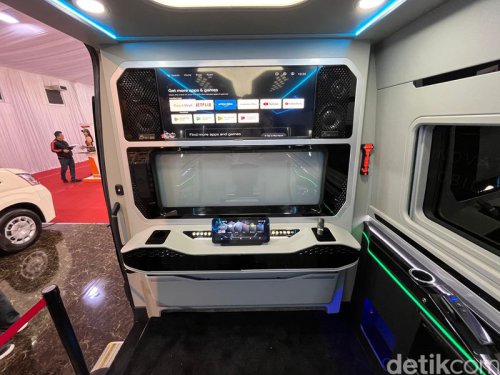 Interior Mercy Sprinter Disulap Karoseri Baze Luxury, Mewahnya Kelewat Batas!