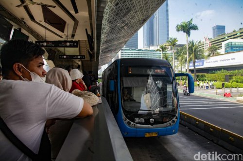 Cek Jadwalnya, Naik Transportasi Umum Jakarta Cuma Rp 1 Selama Sepekan