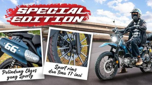 Pabrikan Malaysia Luncurkan Motor Bebek Petualang, Harga Rp 27 Jutaan