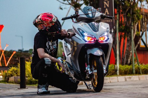 Yamaha, Modifikasi Gahar Yamaha Aerox Alpha, Bukan buat Kaum Mendang-mending