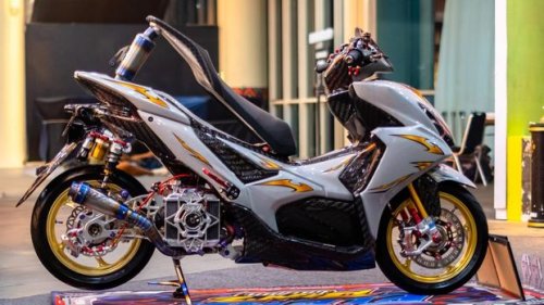 Yamaha, Modifikasi Gahar Yamaha Aerox Alpha, Bukan buat Kaum Mendang-mending
