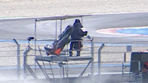 Motor Acosta 'Terbang' Nyaris Tabrak Kameramen, Keamanan Sirkuit Balaton Disorot