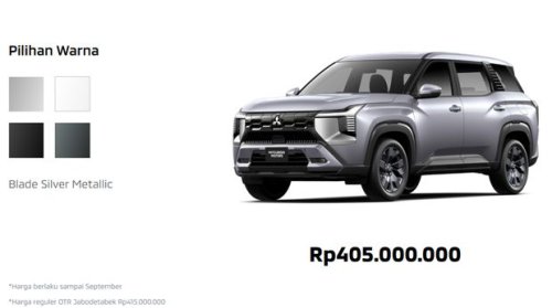 Daftar Harga Mitsubishi Destinator, Paling Murah Segini