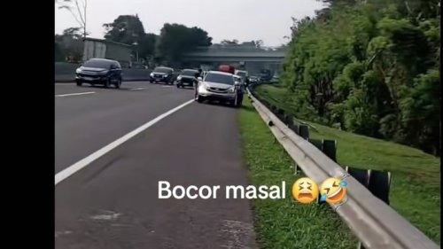 Kesaksian Pemobil Lihat Ban Bocor Massal di Tol Cipularang