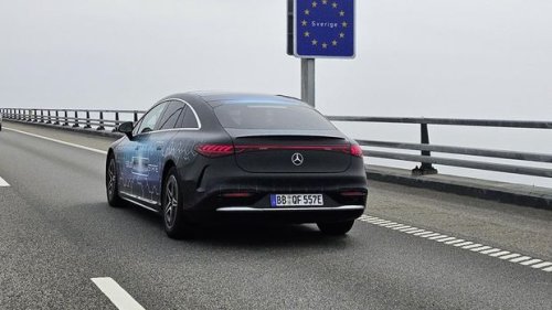 Mercedes-Benz, Mercedes-Benz EQS, Mercedes-Benz EQS Ternyata Bisa Dibawa 1.205 Km Sekali Ngecas