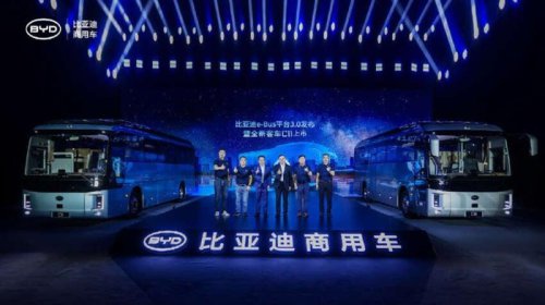 BYD Pamer Platform Bus Listrik Baru, Ban Kempis Masih Bisa Jalan 100 Km/Jam