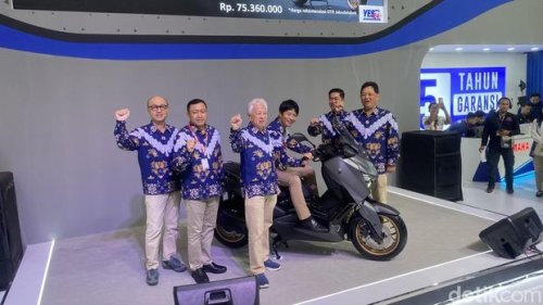 IMOS 2025: Yamaha Xmax Tech Max Dapat Penyegaran, Harga Naik Rp 2,1 Juta