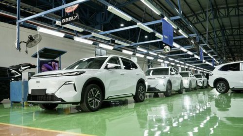 Geely Mulai Produksi Lokal di Purwakarta