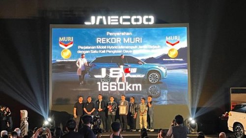 Jaecoo, Iritnya Kebangetan! Jaecoo J8 SHS ARDIS Diganjar Rekor MURI