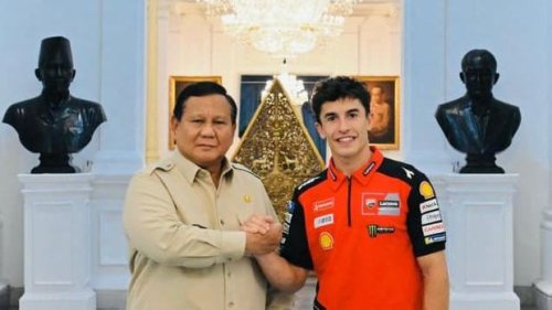 Makan Siang Bareng Rossi, Erick Thohir: Dia Senang di Indonesia