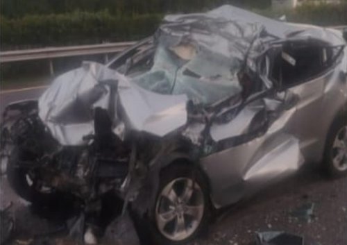 Kecelakaan Maut di Jagorawi, HR-V Ngebut 130 Km/jam Tak Konsentrasi