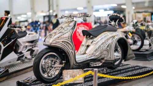 Honda, Ketika Honda Stylo 160 Dirombak Total Jadi Naked Bike Bergaya Neo Boardtracker