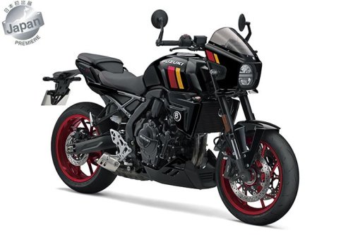 Suzuki , Motor Baru Suzuki Meluncur Bulan Ini: Motor Listrik Retro sampai Gixxer Etanol
