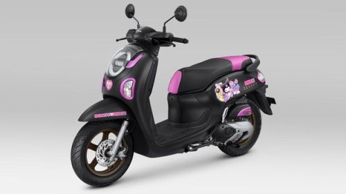 Honda, Harga Lebih Mahal Rp 1 Jutaan, Ini Ubahan di Honda Scoopy Kuromi Limited Edition