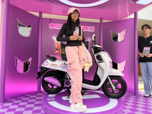 Honda, Honda Scoopy, Honda Scoopy Kuromi Limited Edition Meluncur, Ini yang Beda